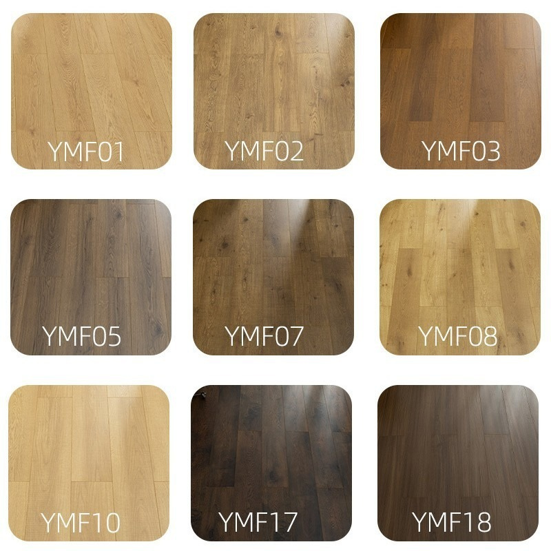 Three-Layer Engineered Solid Wood Flooring ENF Wabi-Sabi Style Knotted Wood Floor Board Underfloor Heating Compatible Vintage Black Walnut – view 10