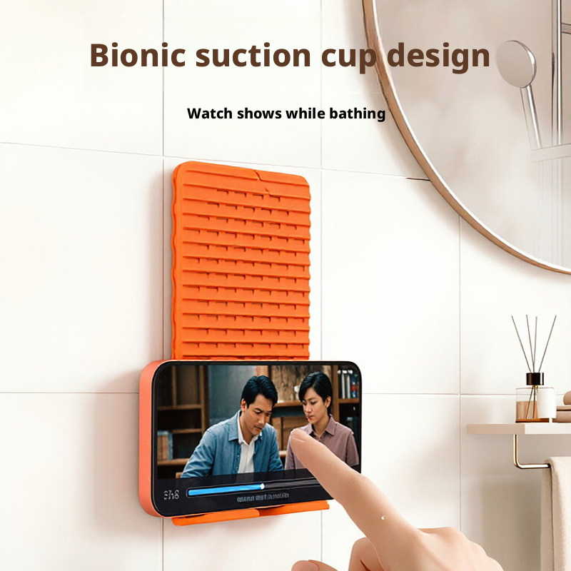 Third-Generation Silicone Foldable Phone Stand 24-Suction-Cup Design Portable Anti-Slip Flexible Multi-Angle Holder for Phone & Tablet – view 8