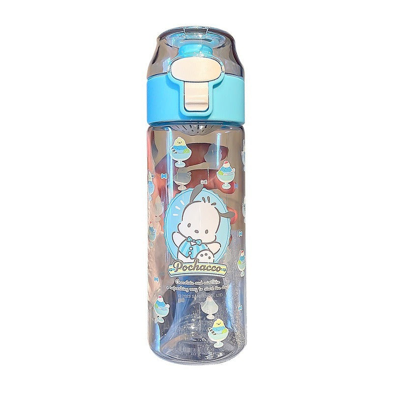 Sanrio Melody Kuromi Cinnamoroll Cartoon Water Bottle 550ml/620ml BPA Free Tritan – view 6