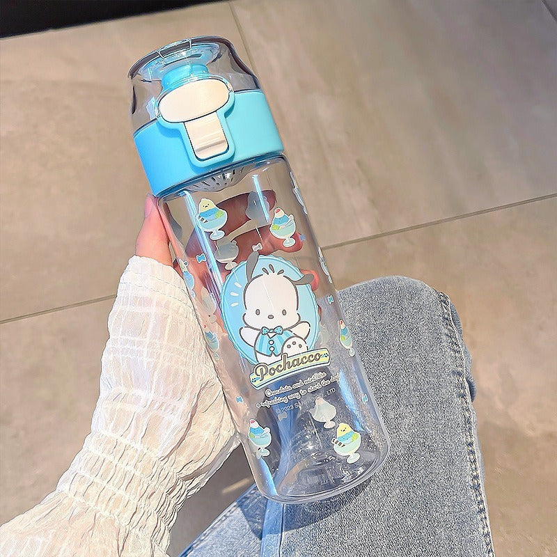 Sanrio Melody Kuromi Cinnamoroll Cartoon Water Bottle 550ml/620ml BPA Free Tritan – view 9