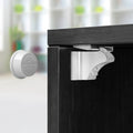 Magnetic Cabinet Lock Baby Safety Child Proof Invisible Drawer Cupboard Door Lock No Drill Adhesive Magnet Key