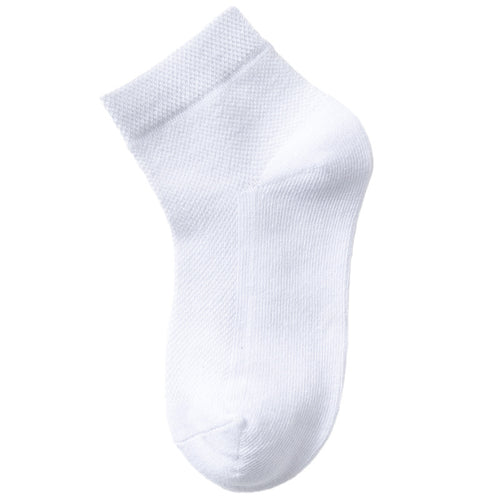 Kids Cotton Ankle Socks 4-Pair Pack Boys Girls Thin Breathable School Socks – view 2