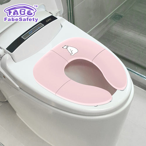 Foldable Baby Potty Training Seat Portable Travel Toilet Seat Ring Cover for Toddlers