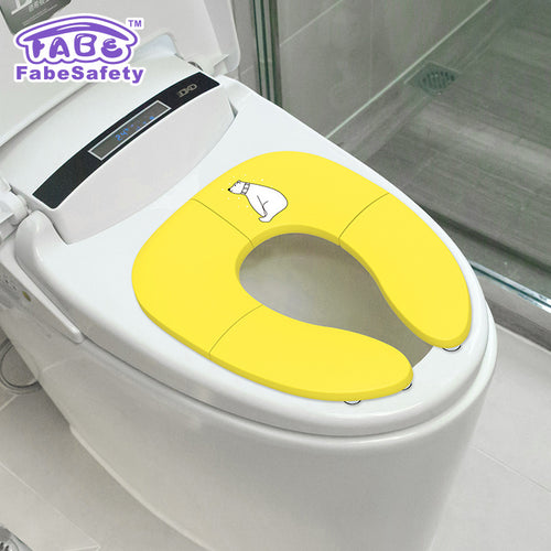 Foldable Baby Potty Training Seat Portable Travel Toilet Seat Ring Cover for Toddlers – view 2